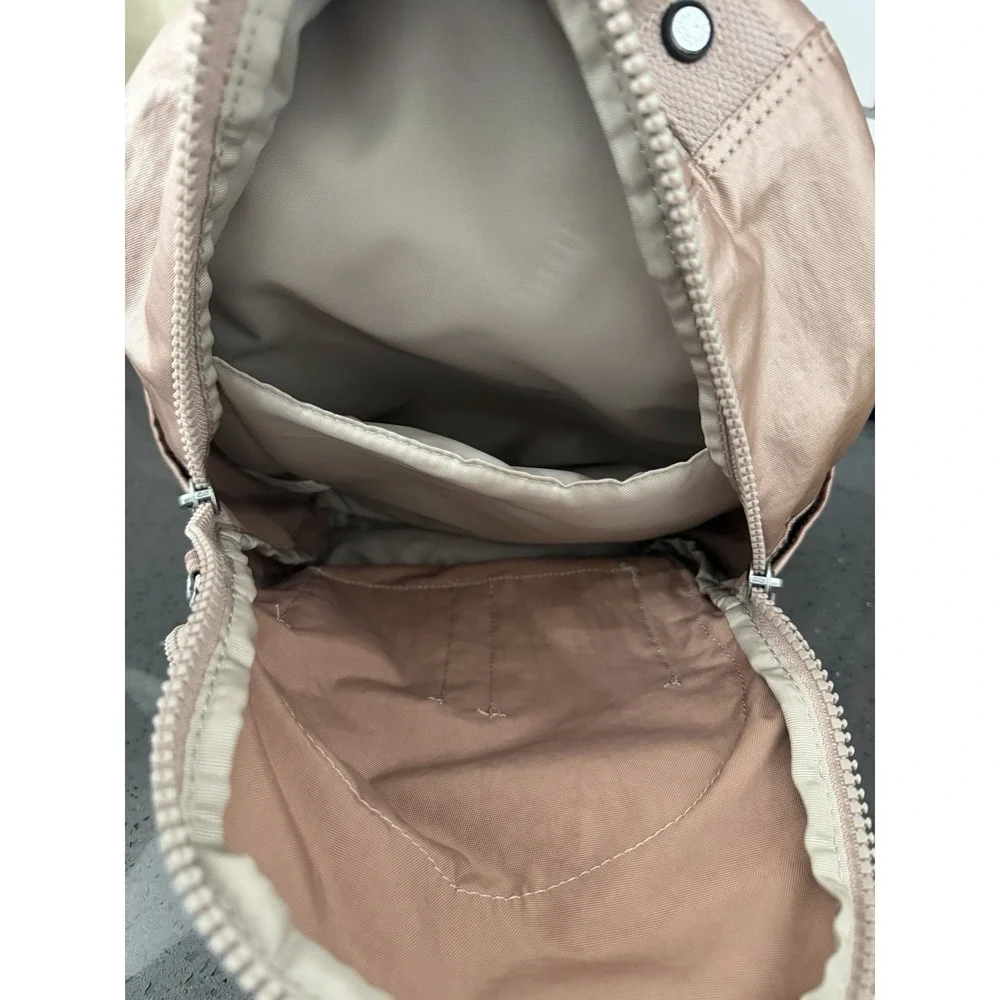 Kipling Seoul Backpack Metallic Rose Gold 13